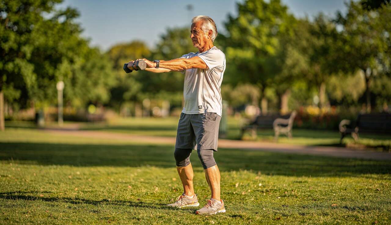 Core-Training im Stehen: 5 Übungen, die laut Physiotherapeuten ab 60 Bauchfett gezielt reduzieren