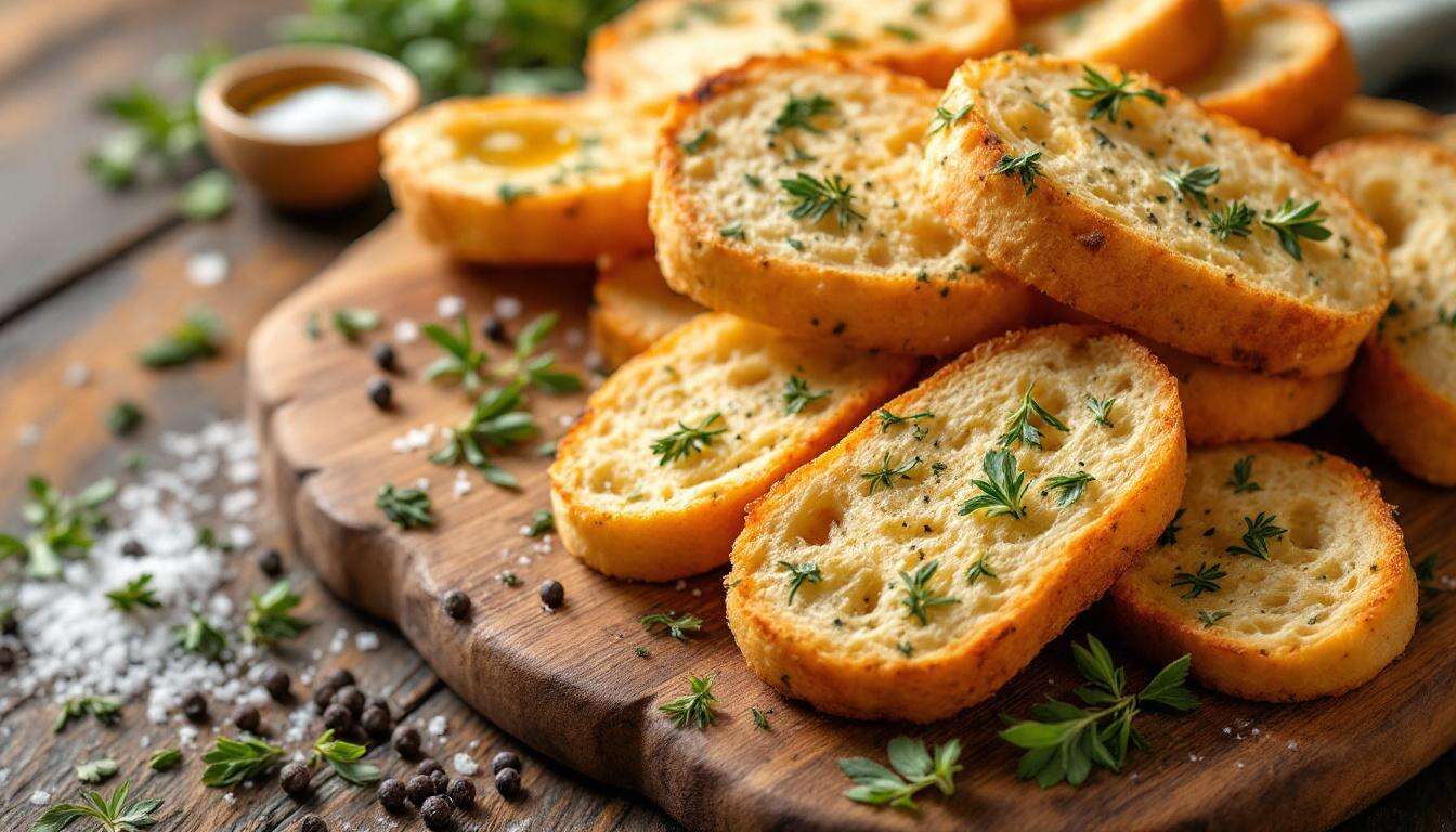 Kräuterbaguette aus dem Airfryer: 7 Minuten reichen für ein Ergebnis wie vom Bäcker
