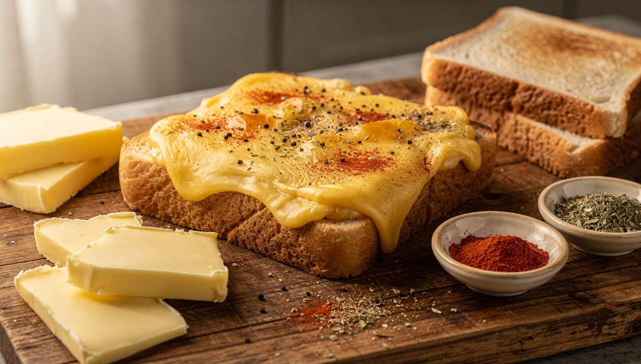 Käse-Toast Rezept für die Heißluftfritteuse: ideal für Frühstück und Snacks