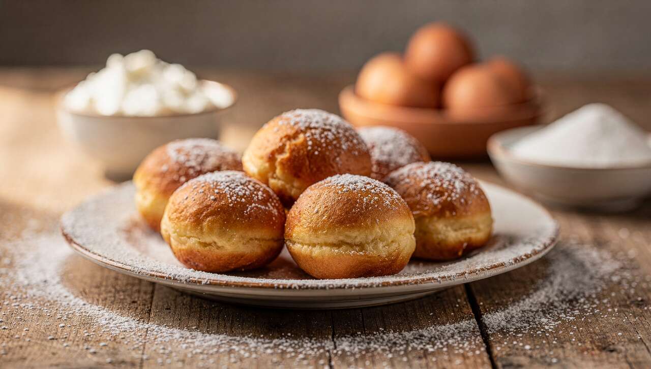 Quarkbällchen wie vom Jahrmarkt: Das Rezept mit nur vier Zutaten und ohne Fritteuse