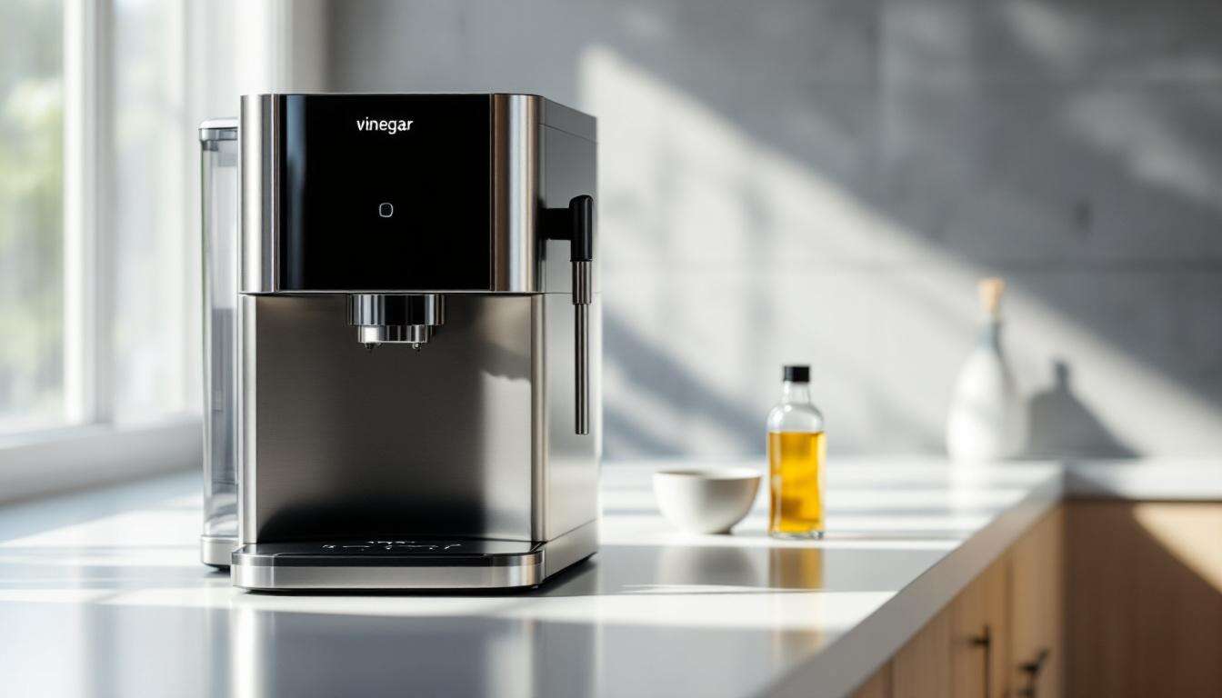 Warum ein Spritzer Essig Ihre Kaffeemaschine entkalkt und wie Sie sie für sauberen Kaffee reinigen