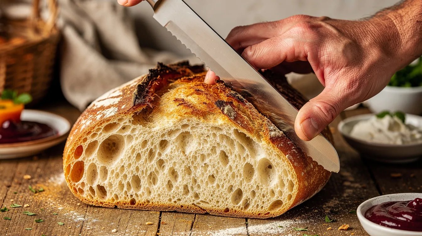 Sauerteigbrot für Anfänger: Mit nur 4 Zutaten und ohne Kneten zum perfekten Laib