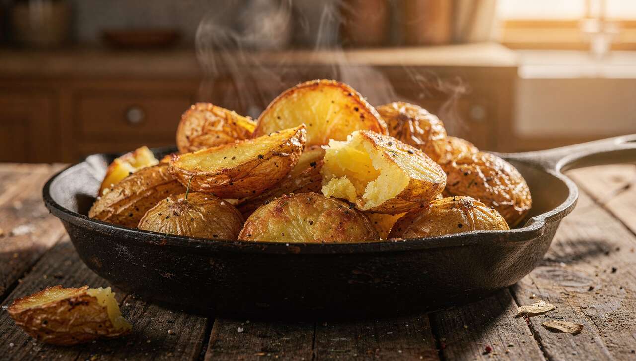 Dieser Trick macht Bratkartoffeln besonders knusprig – vom Profi verraten