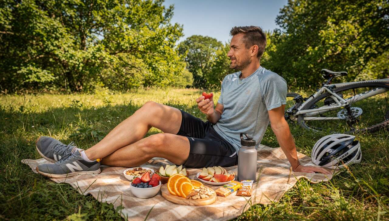 Essen auf dem Rad: So tankst du richtig nach