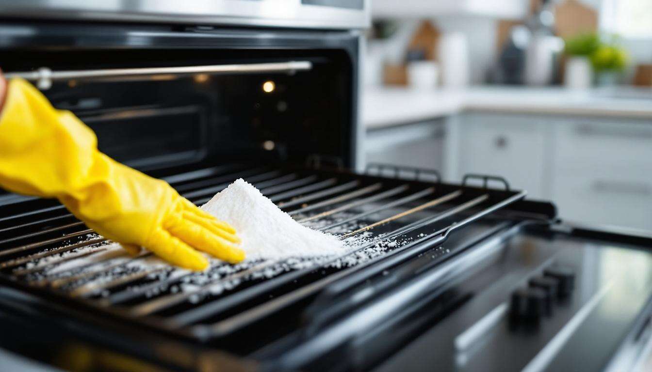 Backofen-Gitter reinigen: Das Hausmittel, das selbst eingebrannte Reste in Minuten löst