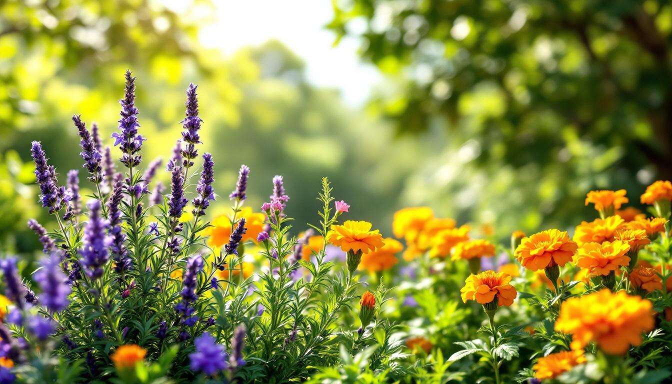 Einfache Gartenpflanzen, die helfen könnten, Zecken in Schach zu halten