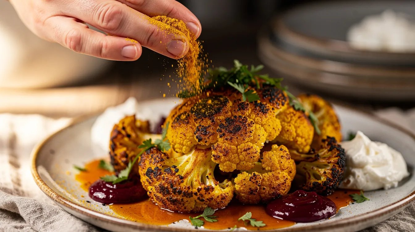 Airfryer-Blumenkohl: Warum eine Prise Kurkuma und 12 Minuten bei 190 Grad reichen