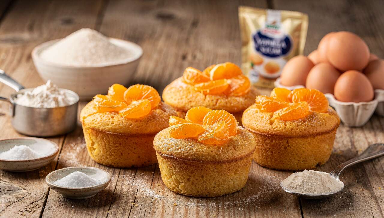 Frühlingslaune in nur 3 Schritten: Diese Mandarinen-Küchlein machen es möglich