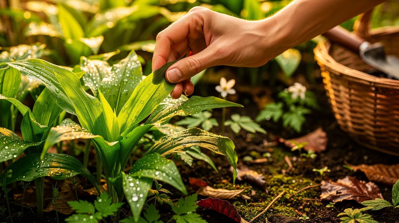 Bärlauch sammeln im April: Worauf das BfR bei der Verwechslung mit Maiglöckchen hinweist