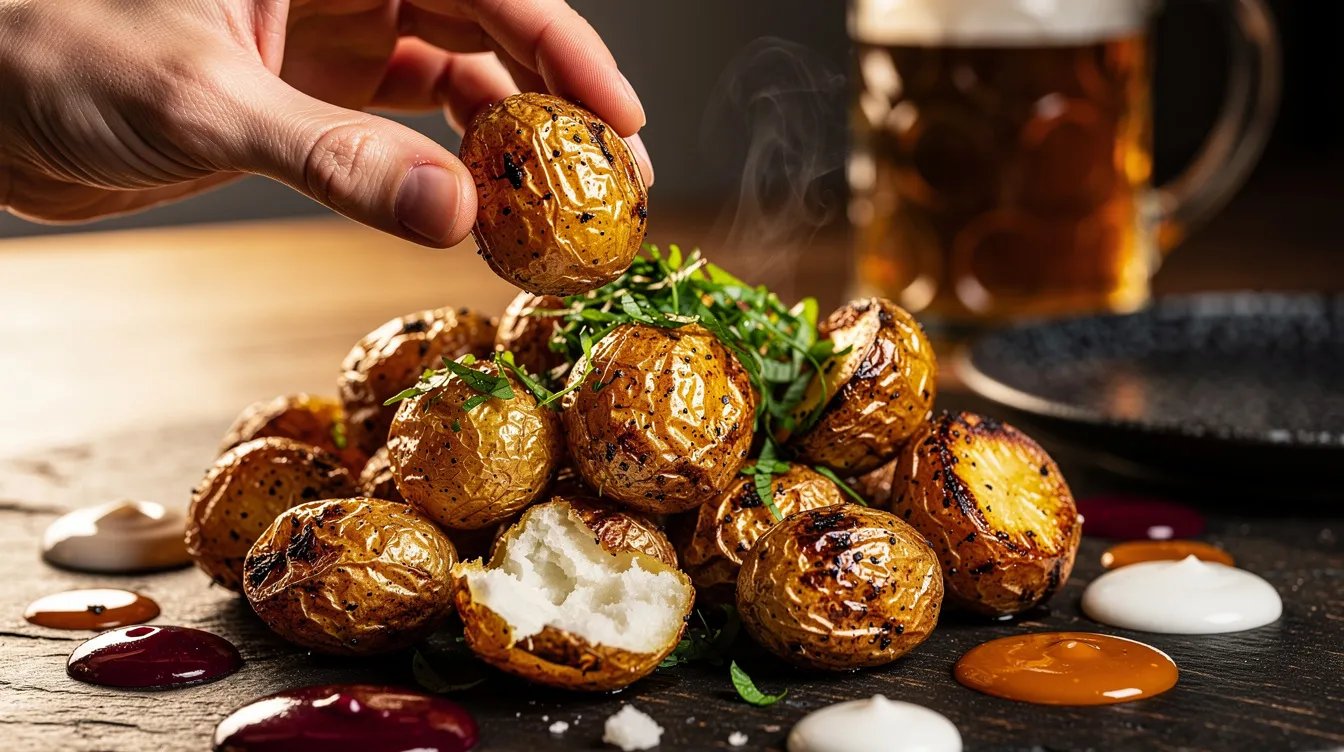 Knusprige Knoblauchkartoffeln: so gelingen sie dir wie beim Lieblings-Griechen