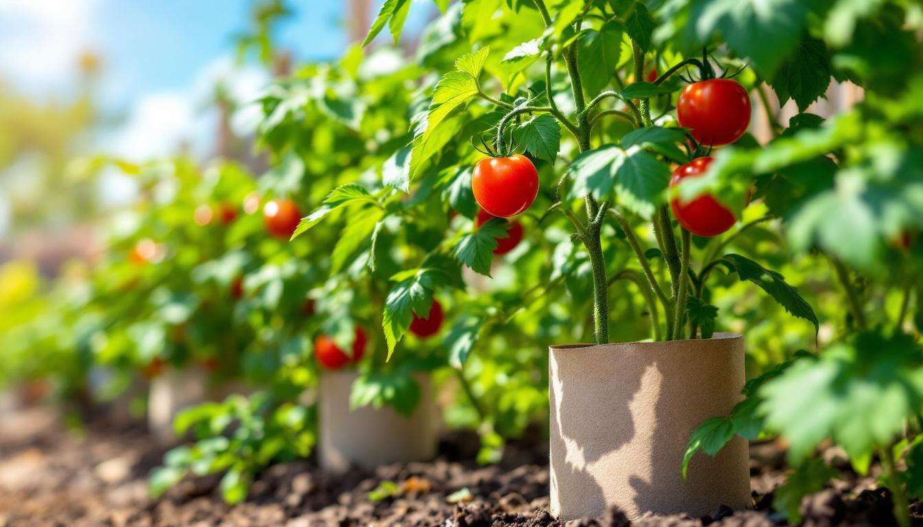Geniale Garten-Idee: Was Klopapierrollen mit deiner Tomatenernte zu tun haben