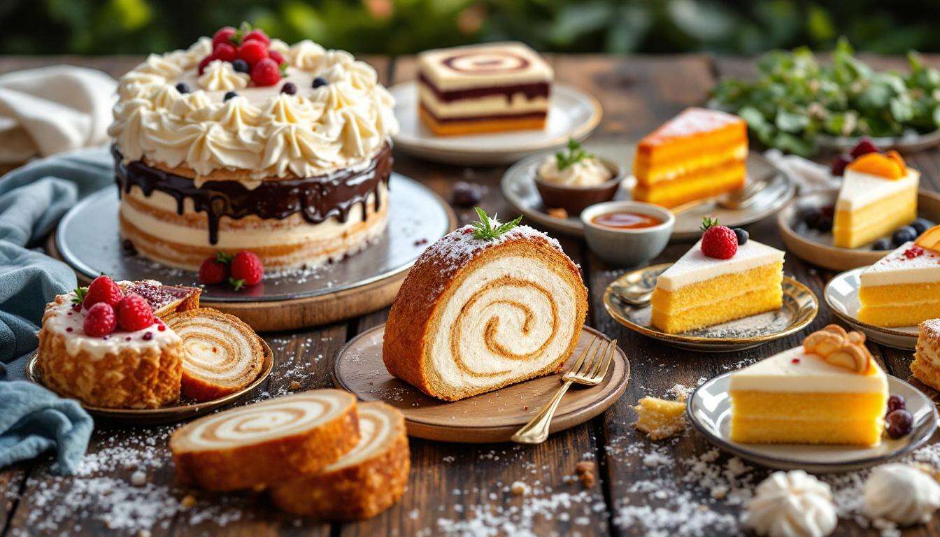 Rezepte mit Biskuit: Torten, Biskuitrolle &amp; kleine Kuchen