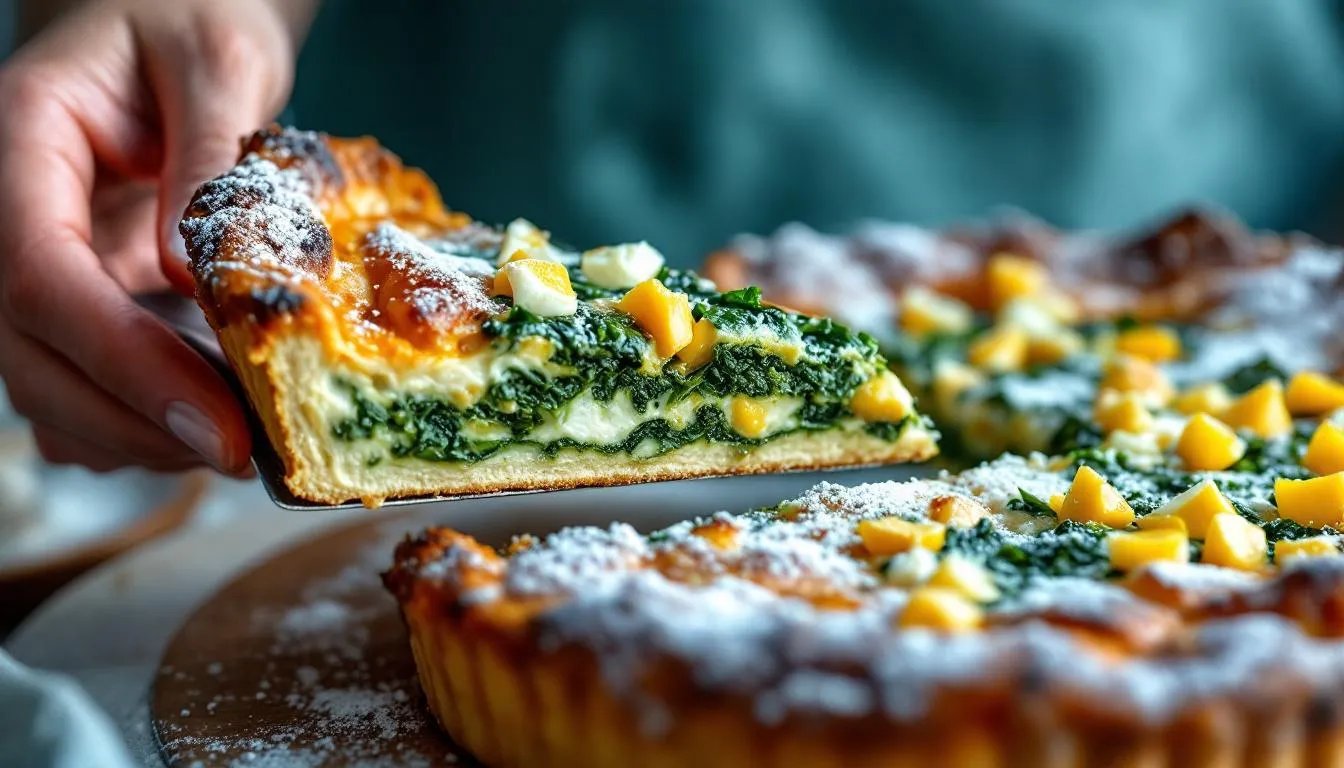 Ostereier lecker verwerten: Backen Sie eine italienische Spinattorte