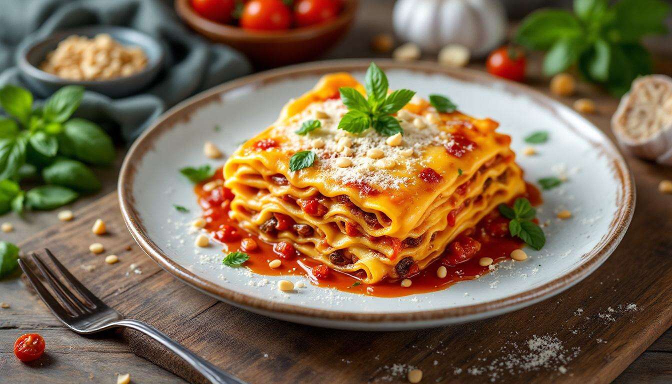 Tim Raue kocht Lasagne di Pane Carasau auf Sardinien: das Kitchen-Impossible-Rezept nachgekocht