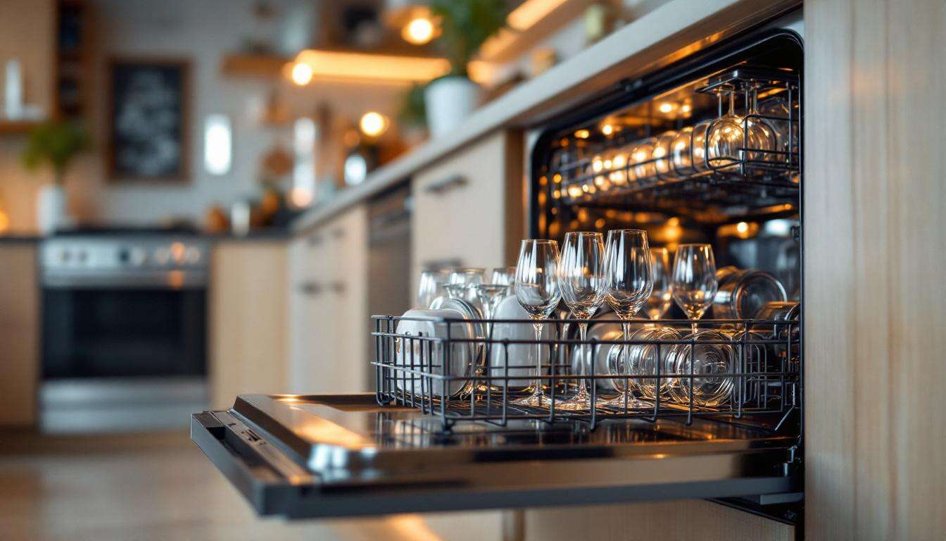 Mit diesem einfachen Trick bleiben Gläser in der Spülmaschine dauerhaft glänzend