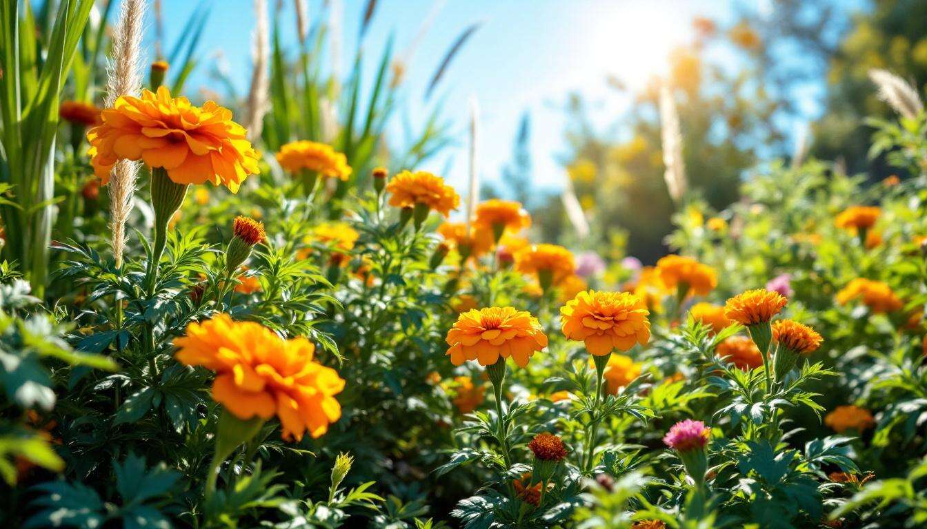 Alle Gärtner sollten im April Ringelblumen zwischen ihre Pflanzen säen