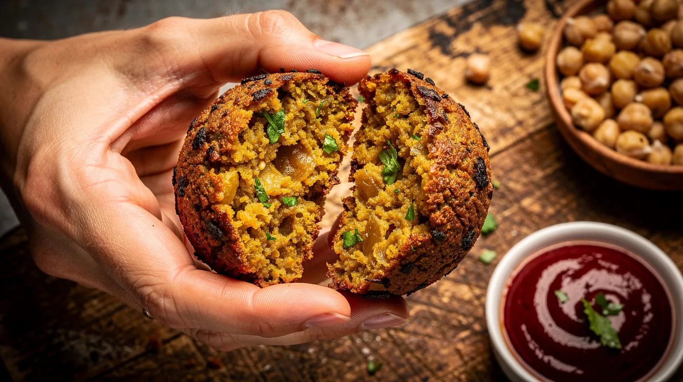 Airfryer-Falafel: Warum eingeweichte Kichererbsen besser gelingen als Dosenware