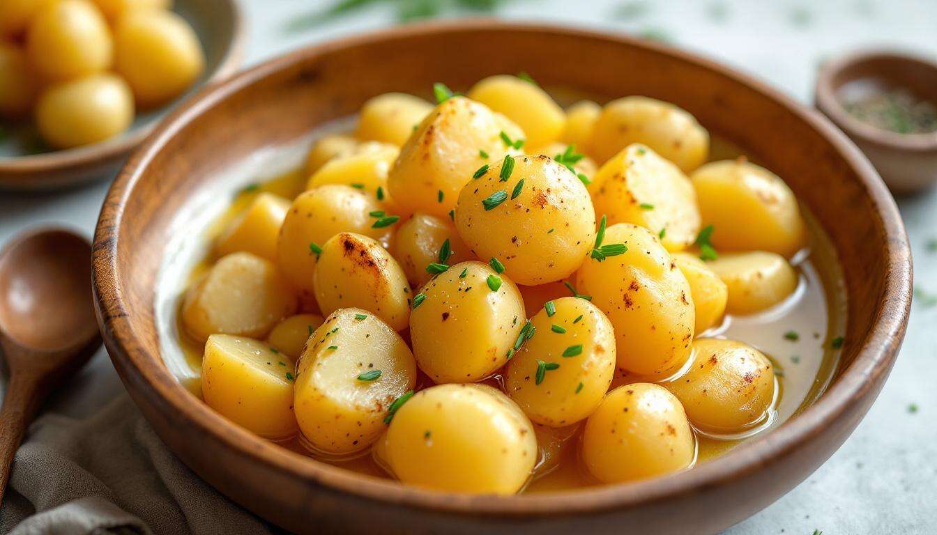 Tag der arbeit: diese schwäbische kartoffelsalat-variante mit warmer brühe überzeugt seit generationen