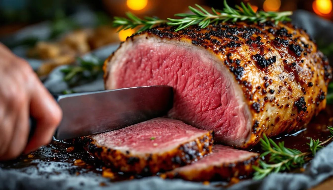 Lammkeule aus dem Ofen mit Rosmarin: Warum eine Münchner Metzgerei das Fleisch vorher mariniert…