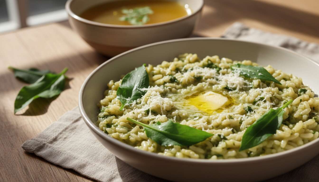 Bärlauch-Risotto: Cremig in 20 Minuten – und du brauchst nur 6 Zutaten