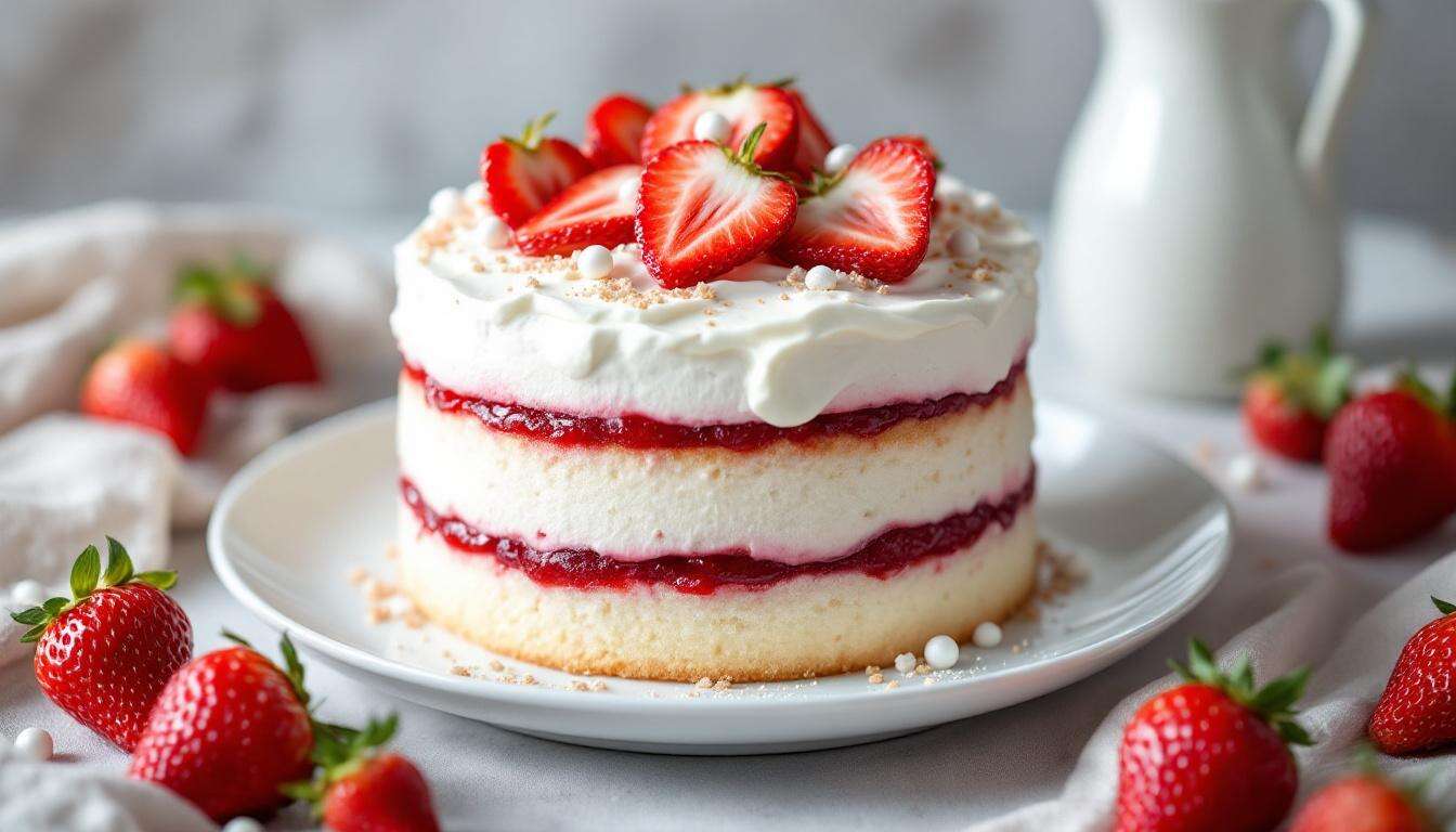 Erdbeer-Sahne-Torte ohne Gelatine: In 30 Minuten fertig und perfekt für den Muttertag