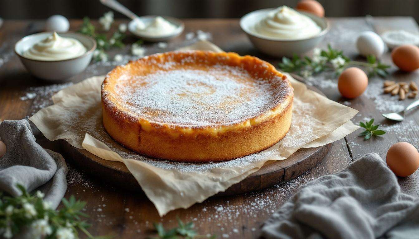 Cremig, luftig, himmlisch: Dieser Quark-Kuchen vom Blech braucht nur 5 Zutaten