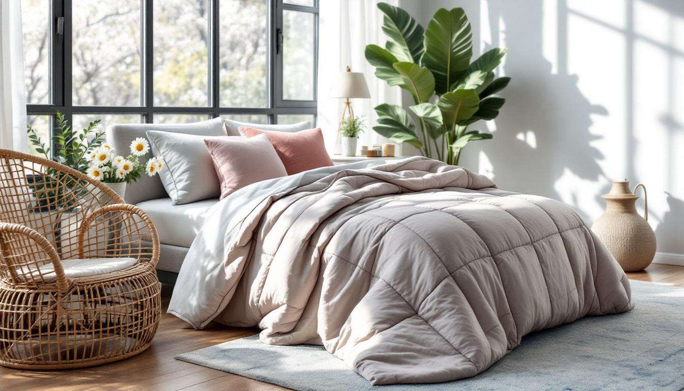 Quince Bettengeschäft bietet „außergewöhnlich bequeme“ Quilts, bettdecken und mehr für den Frühling - Preise ab 50 $