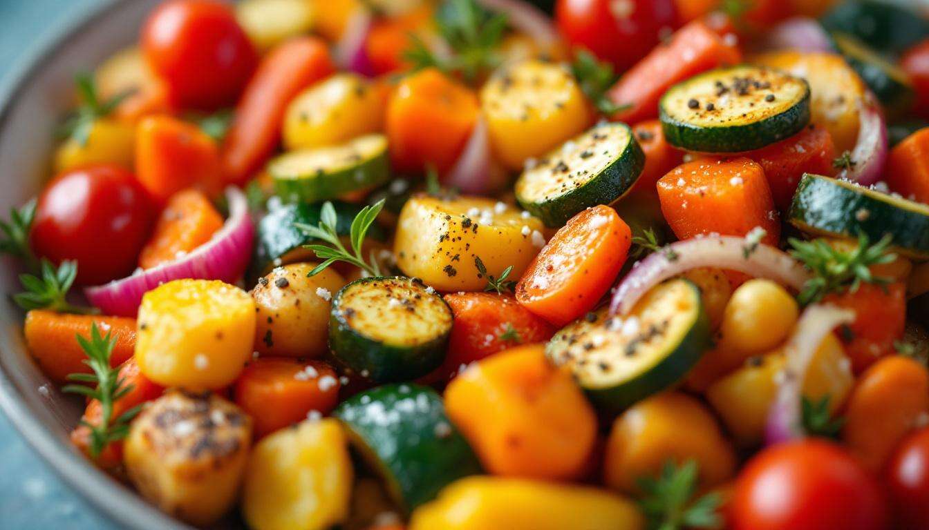 Ofengemüse mit jungen Kartoffeln – unkompliziert, vegan und voller Röstaromen