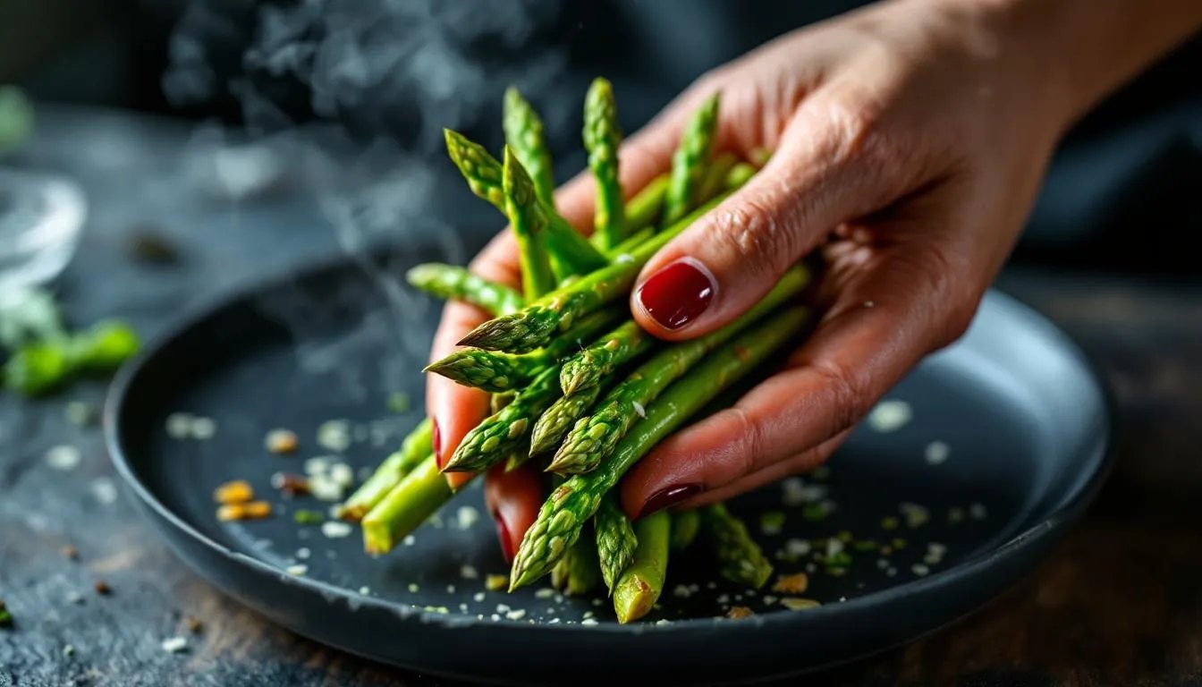 Airfryer-Spargel in 12 Minuten, knusprig und ohne einen Tropfen Fett