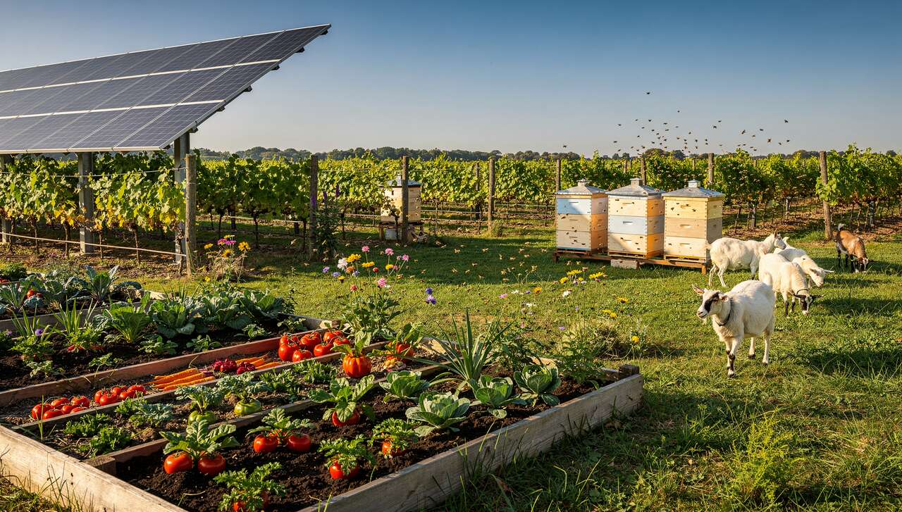 Fünf Betriebszweige, ein System: So trägt sich der Neudeckerhof