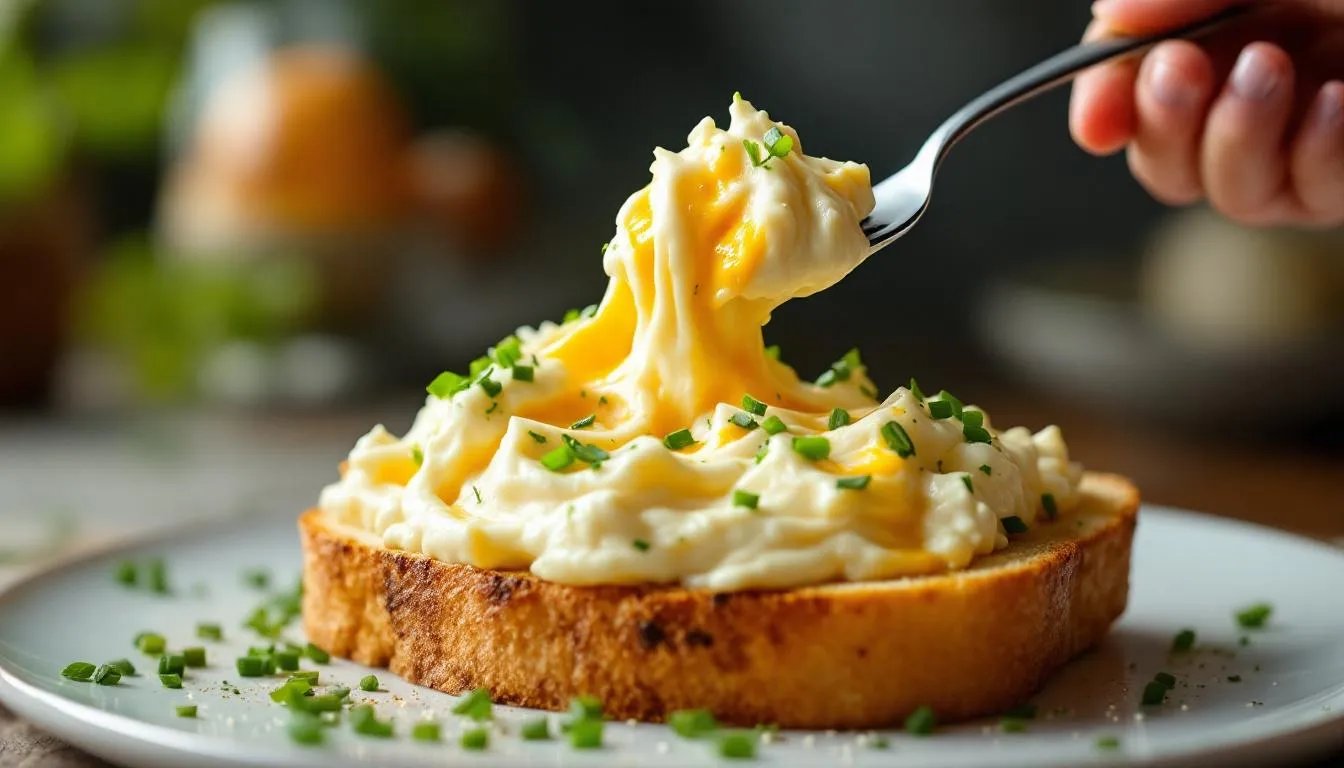 Eiersalat mit einer geheimen Zutat aus der Sterneküche, und er ist in 10 Minuten fertig