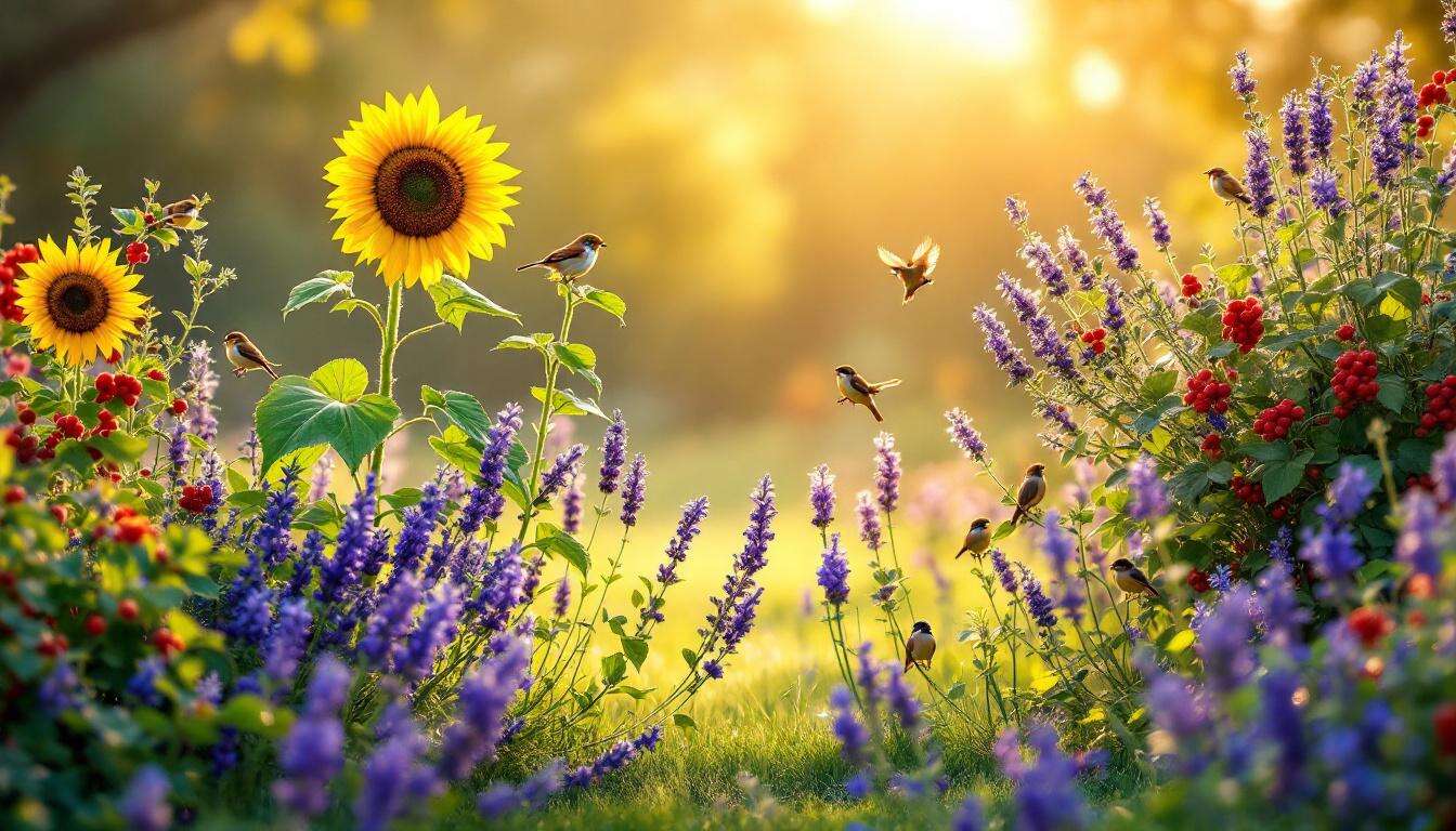 Stunde der Gartenvögel 2026: NABU erklärt, wie Sie mit 3 Pflanzen mehr Vögel anlocken