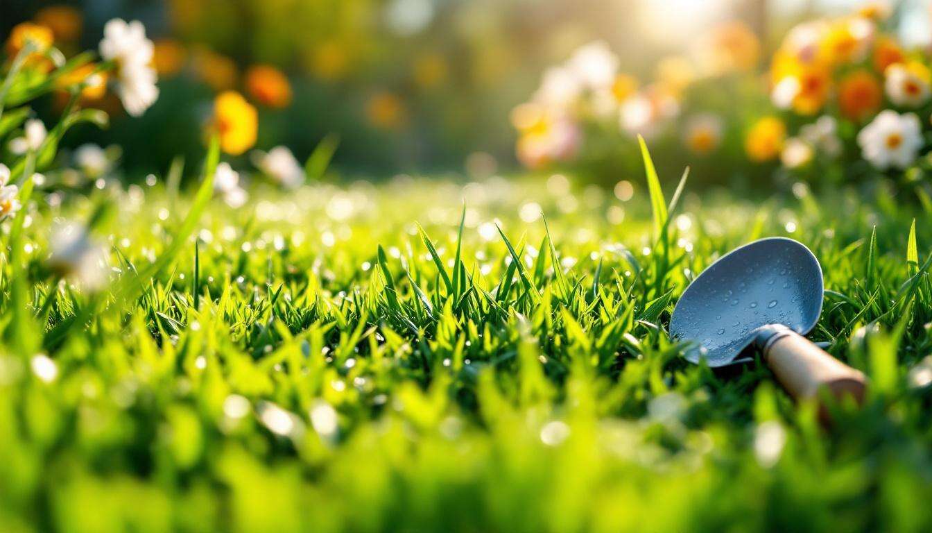 Rasenpflege im Frühjahr – womit fängt man an?