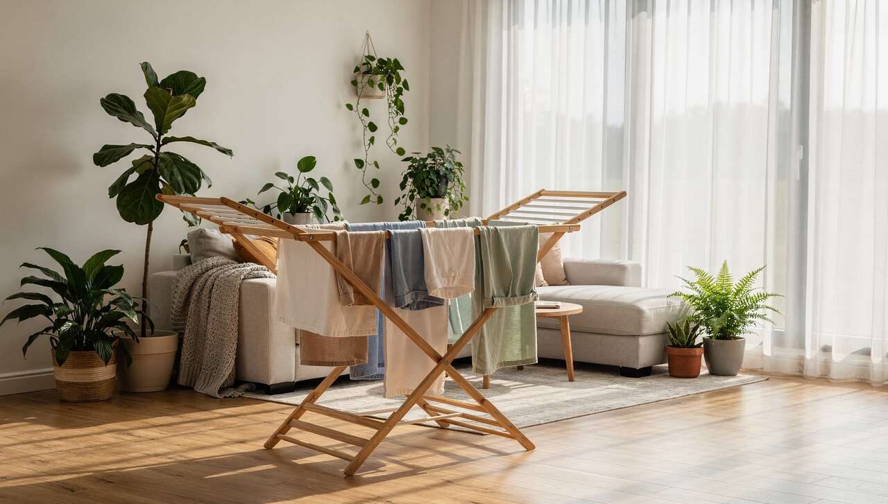 Wäsche trocknen ohne Trockner: Verbraucherzentrale erklärt den Energiespartrick für den Frühling