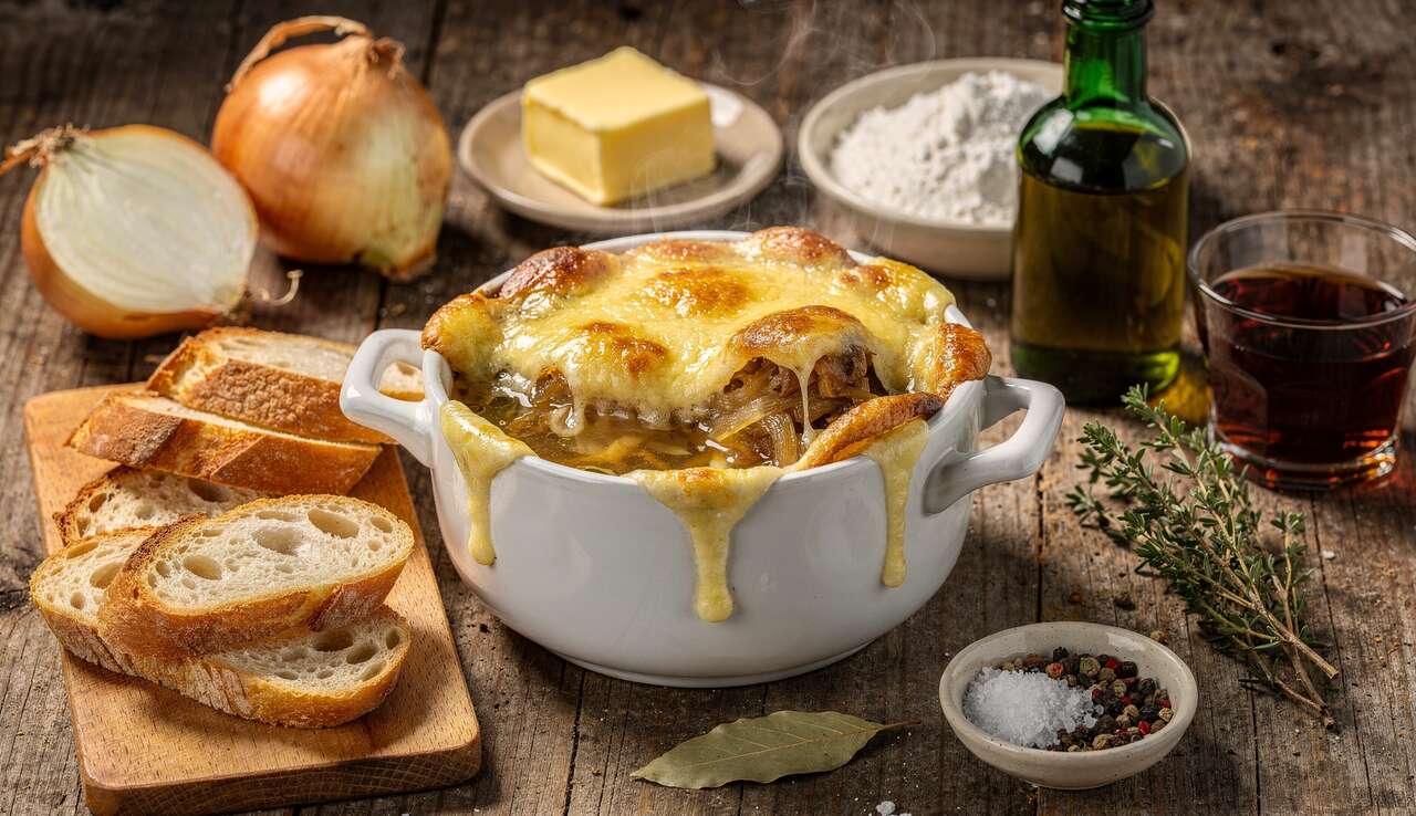 Französische Zwiebelsuppe: Rezept und Anleitung zum Nachkochen und Schlemmen