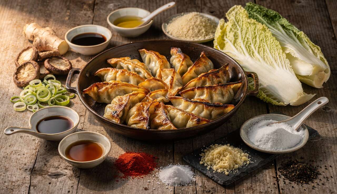 Blitzschnelles One-Pot-Rezept: Würzige Gyoza aus dem Ofen