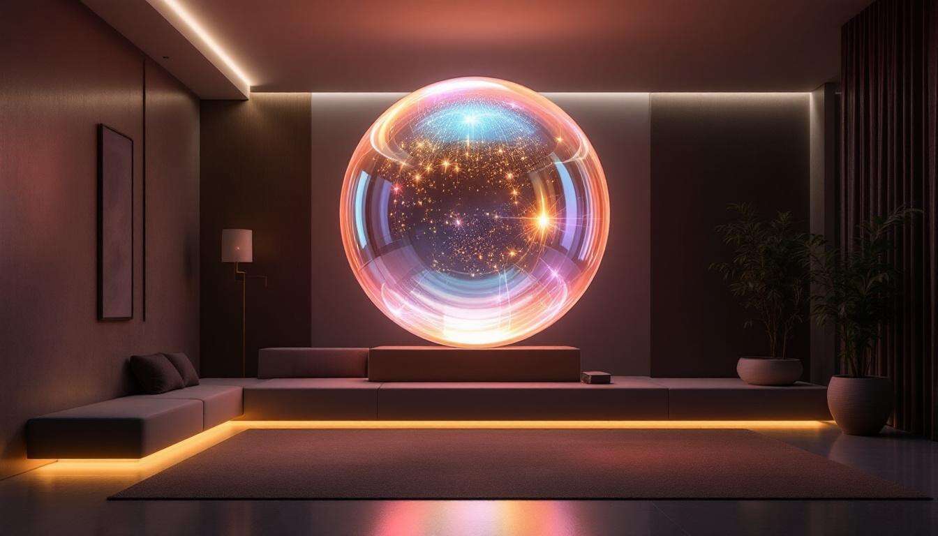 Von Rossmann: Diese LED-Glaskugel strahlt schöner als jeder Stern