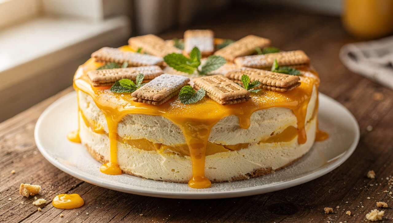 Mango und Quark: Die leichteste Torte für den Frühling!