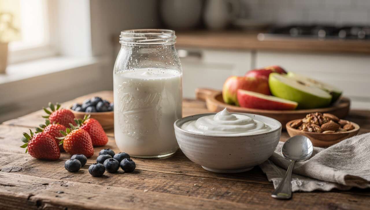 Kefir oder Skyr? Gastroenterologen erklären, was dem Darm ab 50 wirklich mehr bringt