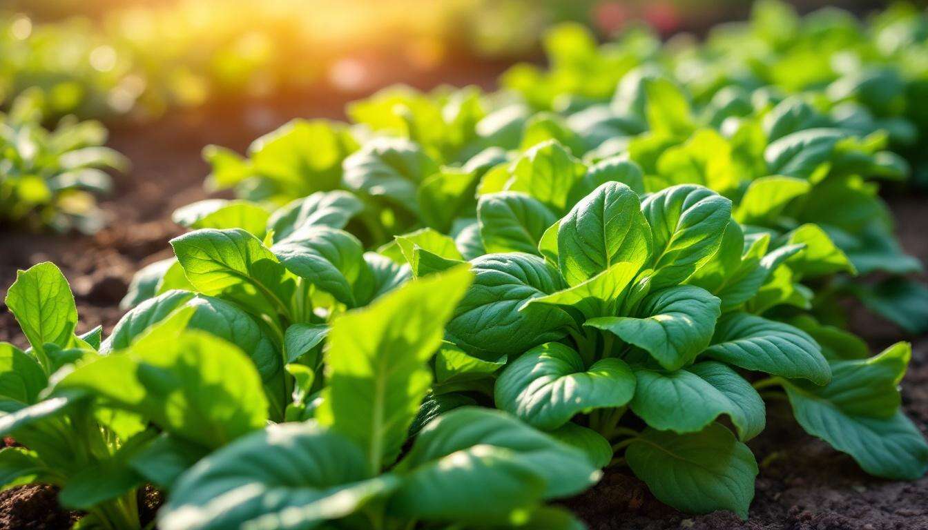 Gemüsebeet: Diese Begleitpflanze für Spinat im Februar einpflanzen, damit er nicht zu schnell schießt