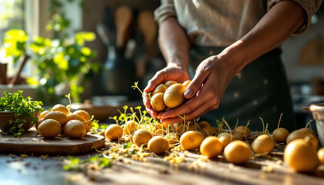 Ihre Kartoffeln keimen zu schnell? Dieser Küchentrick hilft