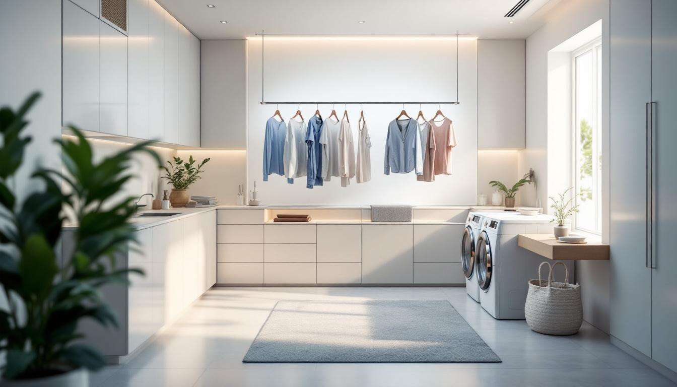 Endlich: Tchibo hat einen unsichtbaren Wäscheständer