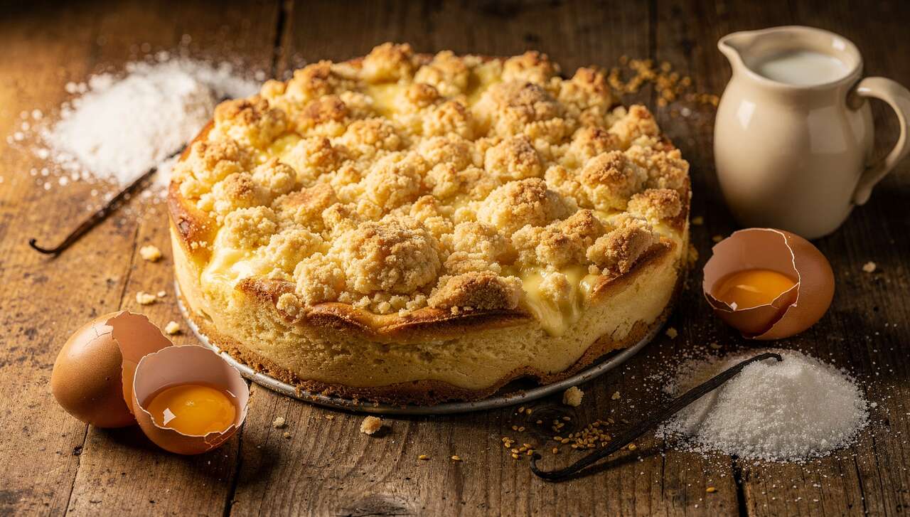 Puddingkuchen mit Streuseln: So erreichst du echtes Konditor-Niveau daheim