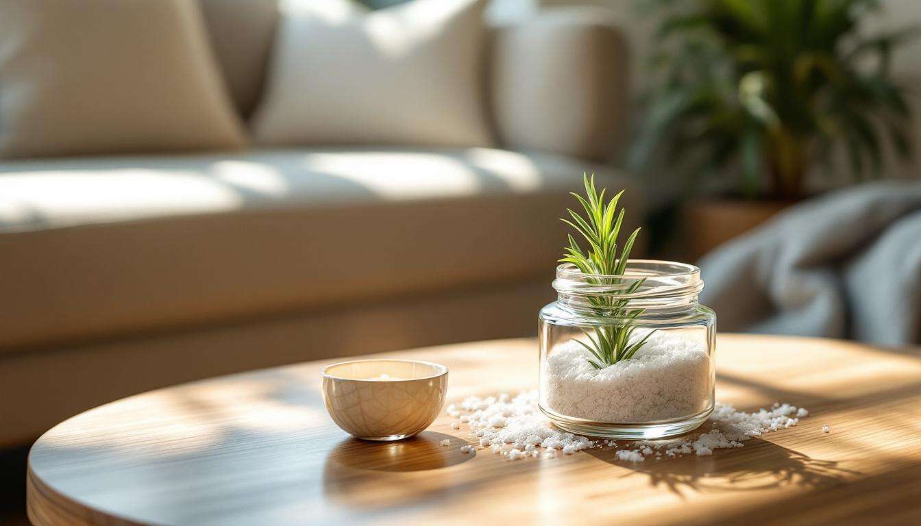 Weder Raumspray noch Duftkerze: Dieses Glas mit Rosmarin und Salz bringt Ihre Wohnung zum Duften