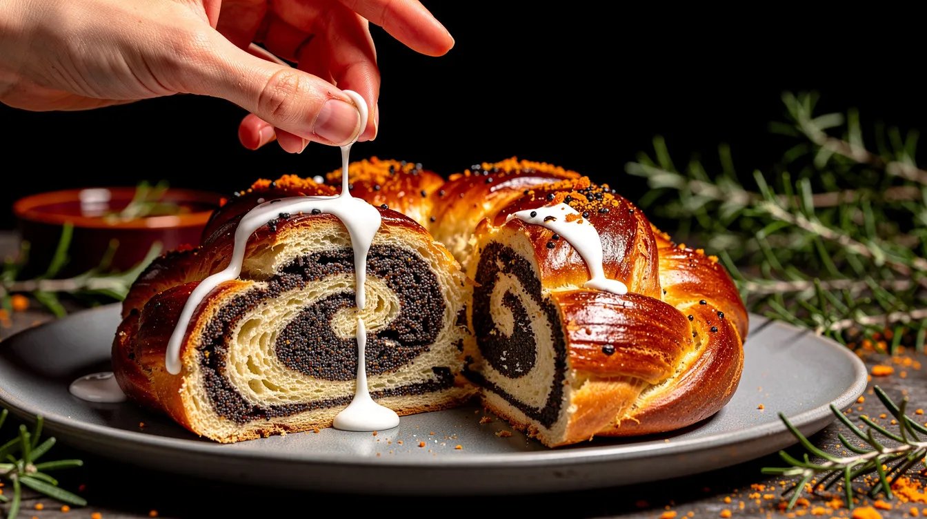 Oster-Hefekranz mit Füllung: Dieses Rezept mit Mohn und Quark gelingt ohne Küchenmaschine