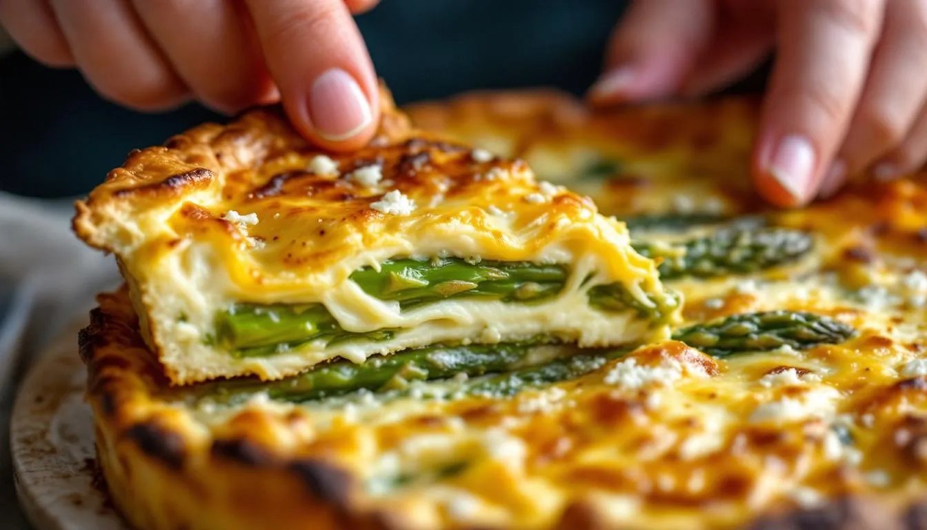 Spargel-Quiche mit Ziegenkäse: Dieses Rezept aus der Pfalz überrascht mit nur 6 Zutaten