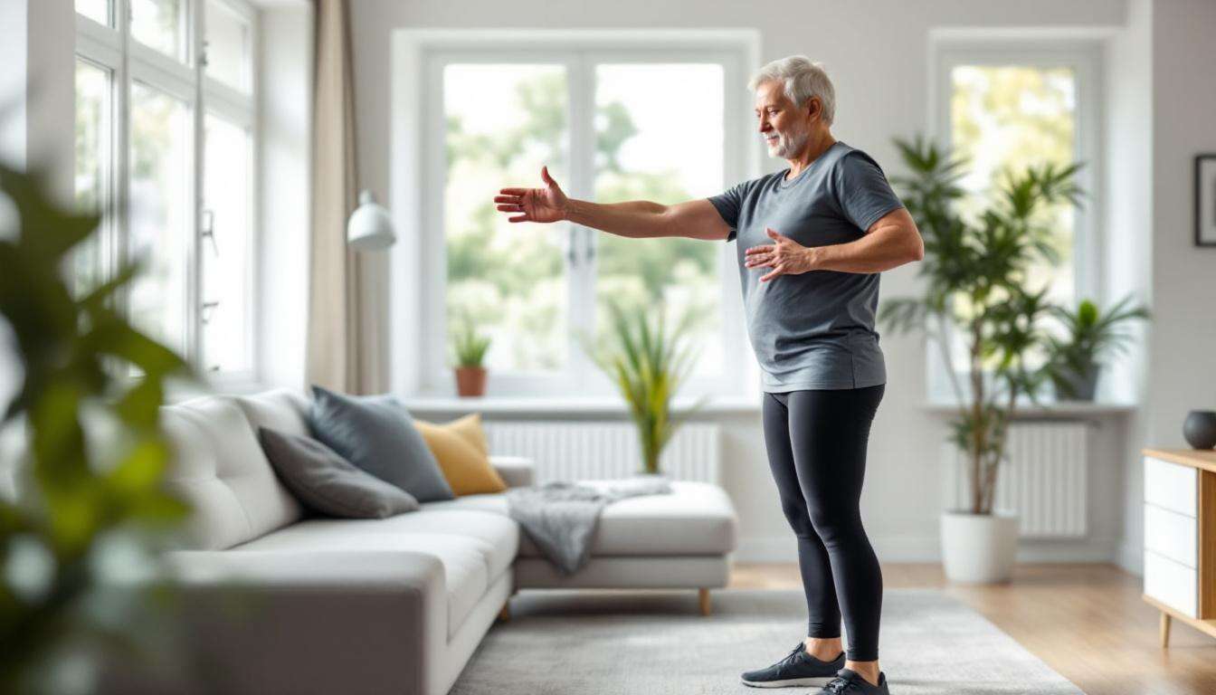 Rückenschmerzen ab 55: Diese 4 Steh-Übungen empfiehlt die Charité statt klassischem Yoga