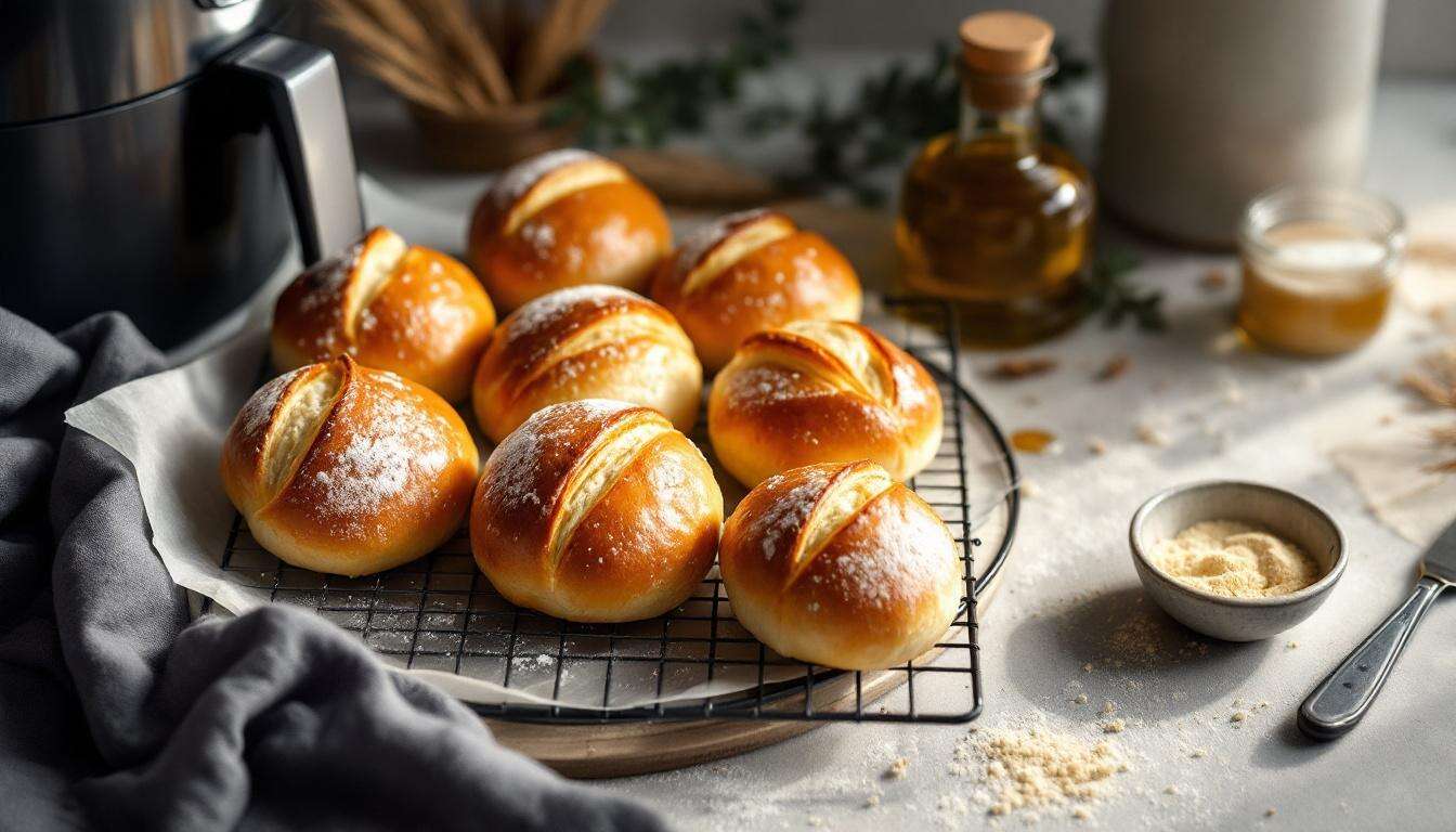 Brötchen aus dem Airfryer: So werden sie besonders knusprig