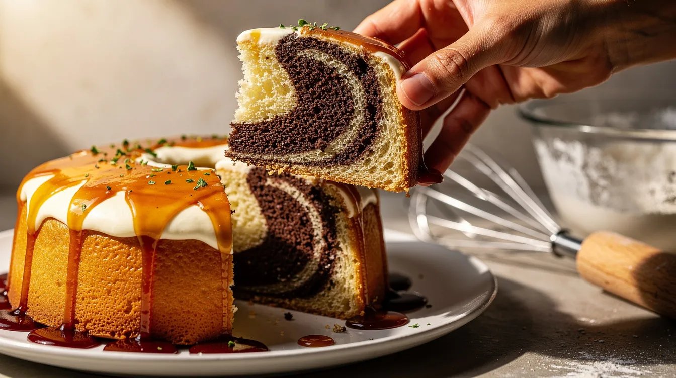 Marmorkuchen: Warum Bäckermeister immer einen Teil des Mehls durch Speisestärke ersetzen