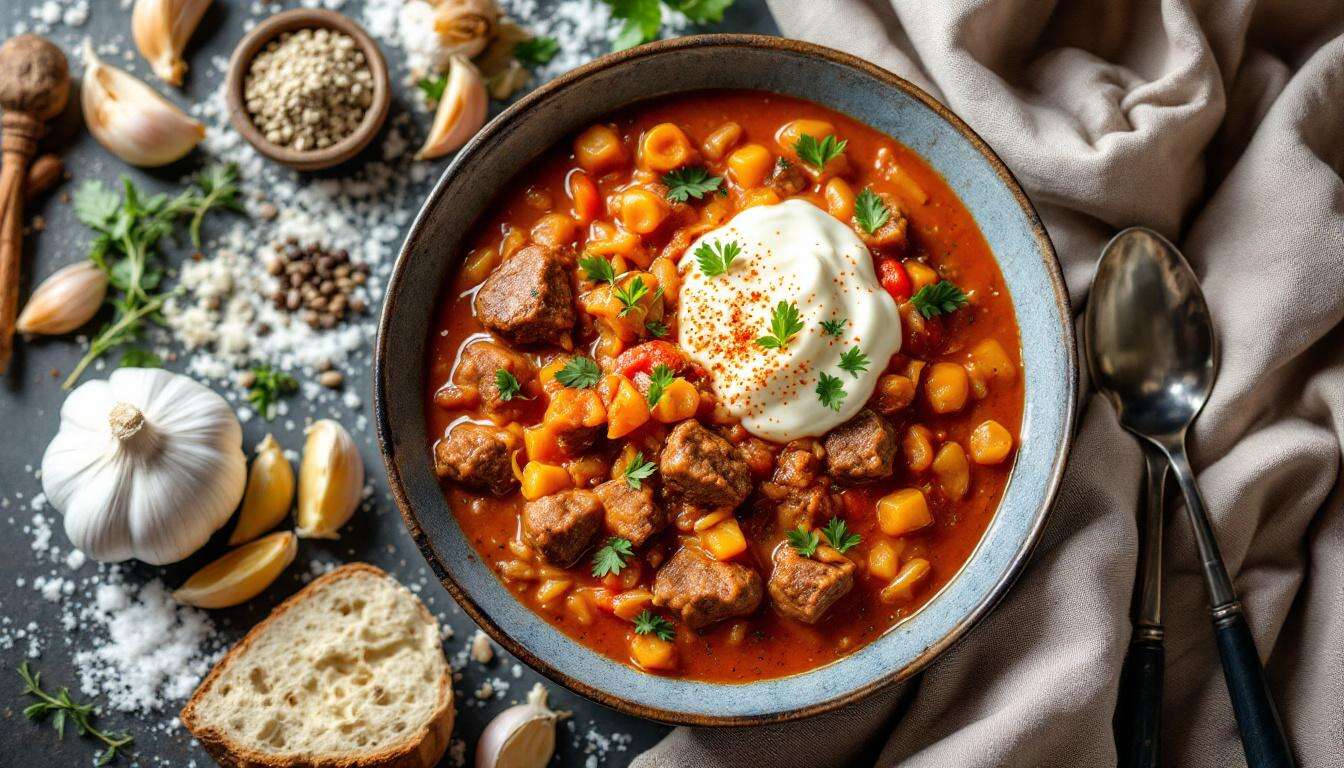 Rahmgulasch: ideal für Liebhaber cremiger Soßen